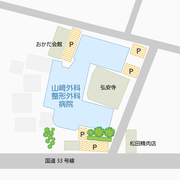 駐車場の地図